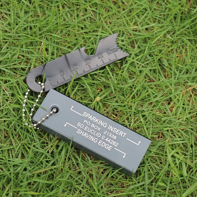 Waterproof Magnesium Flint & Steel Stick Survival Fire Starting Kit Essential Camping Outdoor Gear for Simple Outdoor Flint